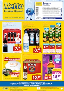 Netto Marken-Discount Prospekt DER ORT, AN DEM DU IMMER AUSGEZEICHNETE PREISE FINDEST. mit 2 Seiten
