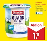 Quark Creme von Ehrmann im aktuellen Netto Marken-Discount Prospekt