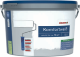 Streichen im toom Baumarkt Prospekt Komfortweiß von toom im aktuellen toom Baumarkt Prospekt für 34,99 €