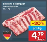 Schweine-Schälrippen Angebote bei Netto Marken-Discount Aschaffenburg für 4,79 €