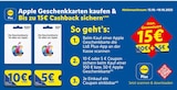 Apple Geschenkkarte 100€ im Angebot bei Lidl in Oldenburg Apple Geschenkkarte 100€ Angebote von Apple bei Lidl Oldenburg