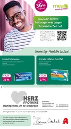 mea - meine apotheke Prospekt für Hamburg mit 4 Seiten mea - meine apotheke Prospekt für Hamburg: "Unsere Juni-Angebote", 4 Seiten, 01.06.2025 - 30.06.2025