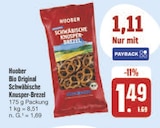 E center Scheinfeld - Bio Original Schwäbische Knusper-Brezel Angebot im Prospekt Bio Original Schwäbische Knusper-Brezel bei E center im Scheinfeld Prospekt für 1,11 €