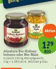 Aktuelle Mais Angebote bei tegut in Nürnberg Aktuelles Bio-Kidneybohnen Angebot bei tegut in Nürnberg ab 1,29 €