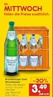 Mineralwasser von Brandenburger Quell für 3,49 € bei Netto Marken-Discount im Angebot Mineralwasser von Brandenburger Quell im aktuellen Netto Marken-Discount Prospekt