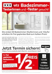 Aktueller XXXLutz Möbelhäuser Aindling Prospekt "Badezimmer-Testerinnen und -Tester gesucht!" mit 26 Seiten