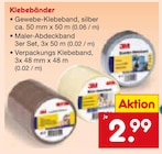 Aktuelles Gewebe-Klebeband Angebot bei Netto Marken-Discount in Regensburg ab 2,99 €