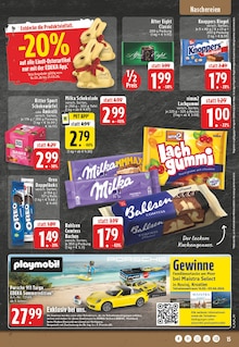 Ritter Sport im EDEKA Prospekt "Aktuelle Angebote" mit 24 Seiten (Aachen)
