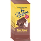Tablettes de chocolat "x4" - POULAIN - Carrefour Market à Roanne Tablettes de chocolat "x4" - POULAIN en promo chez Carrefour Market Roanne à 5,95 €