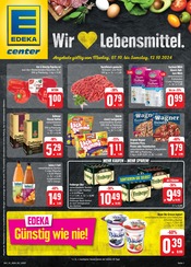 Aktueller E center Prospekt mit Kaffee, "Wir lieben Lebensmittel!", Seite 1