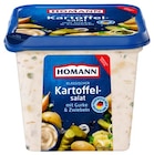 Klassischer Kartoffelsalat mit Gurke & Zwiebeln von Homann für 3,59 € bei REWE im Angebot Klassischer Kartoffelsalat mit Gurke & Zwiebeln von Homann im aktuellen REWE Prospekt