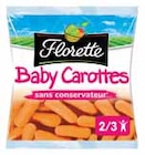 Promo Prêtes à croquer baby carottes à 1,44 € dans le catalogue Intermarché à Beaulieu-sur-Dordogne