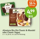 Bio-Eis Classic & Mandel oder Classic Vegan bei tegut im Ballhausen Prospekt für 4,99 €