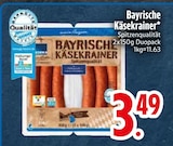 Bayrische Käsekrainer im EDEKA Prospekt Bayrische Käsekrainer im aktuellen EDEKA Prospekt für 3,49 €