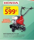 Promo Motobineuse FG 320 à 599,00 € dans le catalogue Rural Master à Cahors