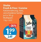 Fresh & Fine / Cuisine im Angebot bei V-Markt in Regensburg Fresh & Fine / Cuisine Angebote von Sheba bei V-Markt Regensburg für 1,99 €