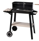 Barbecue rectangulaire sur pieds - Maxi Bazar à Viroflay Barbecue rectangulaire sur pieds en promo chez Maxi Bazar Viroflay à 29,99 €