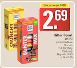 Ritter Sport mini im Angebot bei WEZ in Löhne Ritter Sport mini Angebote bei WEZ Löhne für 2,69 €