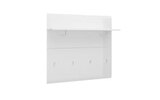 Garderobenpaneel Merano, weiß, 96 cm bei HARDECK im Bramsche Prospekt für 69,00 €
