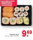 Aktuelle Sushi Angebote bei E center in Frankfurt (Main) Aktuelles Akashi-Box Angebot bei E center in Frankfurt (Main) ab 9,69 €