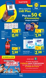 Coca-Cola Angebote im Prospekt "Fan de l'été" von Lidl Coca-Cola Angebote im Prospekt "Fan de l'été" von Lidl auf Seite 9
