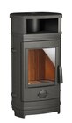 Poêle à bois fonte Treville - Anthracite - 8kW en promo chez Brico Cash Savigny-le-Temple à 1 199,00 €
