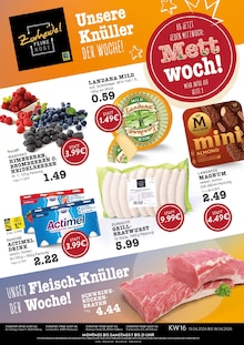 EDEKA Prospekt der Woche "Aktuelle Angebote" Seite 1, 13.04.2026 bis 18.04.2026 für Bottrop Aktueller EDEKA Prospekt "Aktuelle Angebote" Seite 1 von 6 Seiten für Bottrop