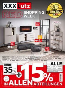 Aktueller XXXLutz Möbelhäuser Prospekt (Lahstedt, 36 Seiten zum blättern XXXLutz Möbelhäuser Prospekt RED SHOPPING WEEK mit 36 Seiten