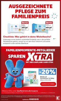 Pampers im Kaufland Prospekt "Hier bin ich richtig" mit 80 Seiten (Jena)