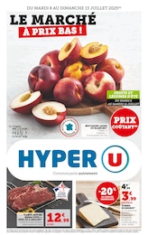 Prospectus Hyper U à Saint-Pierre-le-Vieux, "LE MARCHÉ À PRIX BAS !", 8 pages, 08/07/2025 - 13/07/2025