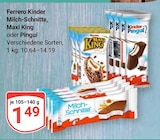 Kinder Milch-Schnitte Angebote von Ferrero bei GLOBUS Bochum für 1,49 €