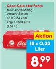 Aktuelles Coca-Cola oder Fanta Angebot bei Netto Marken-Discount in Freiberg ab 8,99 €