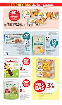 Promotion Brioche tranchée dans le prospectus Super U, valable du 01/09/2026 au 13/09/2026 Promo Brioche tranchée dans le catalogue Super U du moment à la page 17