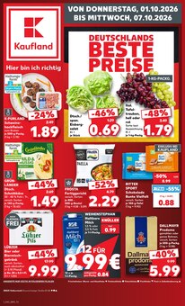 Bier im Kaufland Prospekt "Hier bin ich richtig" mit 84 Seiten (Halberstadt)