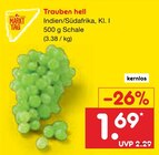 Trauben hell Angebote von Markttag bei Netto Marken-Discount Magdeburg für 1,69 €
