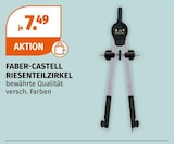 RIESENTEILZIRKEL von FABER-CASTELL im aktuellen Müller Prospekt für 7,49 €