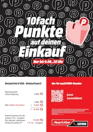 MediaMarkt Saturn Prospekt für Erlangen: "10fach Punkte auf deinen Einkauf", 1 Seite, 06.09.2024 - 09.09.2024