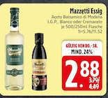 Aceto Balsamico di Modena I.G.P. Bianco von Mazzetti im aktuellen EDEKA Prospekt für 2,88 €