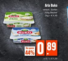 Lebensmittel von Arla Buko im aktuellen EDEKA Prospekt für 0.89€