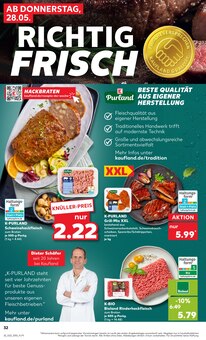 Rindfleisch im Kaufland Prospekt "Hier bin ich richtig" mit 69 Seiten (Halle (Saale))