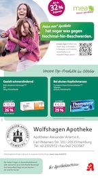 mea - meine apotheke Prospekt für Hamburg: "Unsere Oktober-Angebote", 4 Seiten, 01.10.2025 - 31.10.2025
