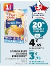 Hyper U Maisons-Alfort - Promo Cordon Bleu de Dinde Promo Cordon Bleu de Dinde à 3,75 € dans le catalogue Hyper U à Maisons-Alfort