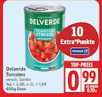 Tomaten von Delverde für 0,99 € bei EDEKA im Angebot Tomaten von Delverde im aktuellen EDEKA Prospekt