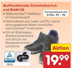 Multifunktionaler Sicherheitsschuh und Stiefel S3 im Angebot bei Netto Marken-Discount in Fürth Multifunktionaler Sicherheitsschuh und Stiefel S3 Angebote bei Netto Marken-Discount Fürth für 19,99 €