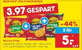 Netto Marken-Discount Wanna - Frites Angebot im Prospekt Frites bei Netto Marken-Discount im Wanna Prospekt für 2,99 €
