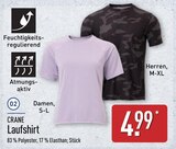 Laufshirt Damen von Crane für 4,99 € bei ALDI Nord im Angebot Laufshirt Damen von Crane im aktuellen ALDI Nord Prospekt