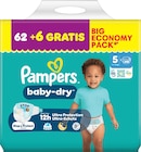 Windeln baby-dry Gr. 5 (11-16 kg) Big Economy Pack von Pampers baby-dry im aktuellen dm-drogerie markt Prospekt für 19,75 €