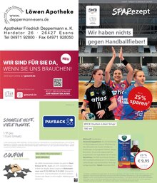 LINDA Premiumapotheke Prospekt der Woche "Aktuelle Angebote" Seite 1, 01.11.2025 bis 30.11.2025 für Esens Aktueller LINDA Premiumapotheke Prospekt "Aktuelle Angebote" Seite 1 von 3 Seiten für Esens