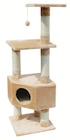 ARBRE A CHAT LOONA 135 CM - BEIGE - EBI dans le catalogue Animalis