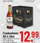 Trinkgut Frechen - Frankenheim Alt o. blue Angebot im Prospekt Frankenheim Alt o. blue bei Trinkgut im Frechen Prospekt für 12,99 €